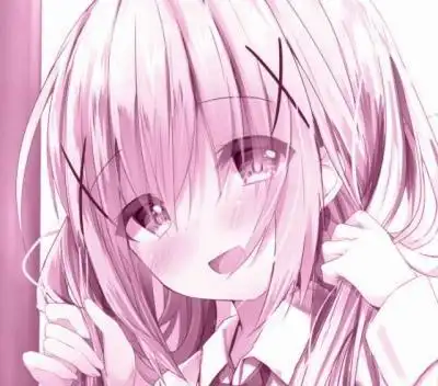 「动漫头像」萌萌哒粉色少女心头像