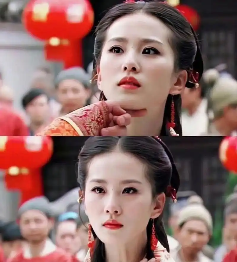 怪不得感觉刘诗诗变了,原来她把这颗痣点掉了.