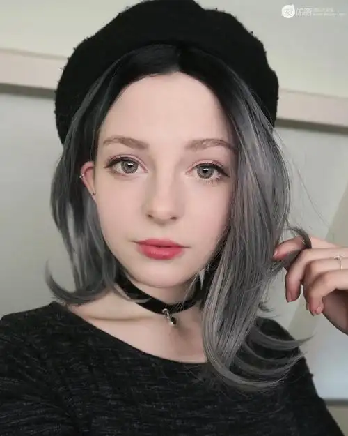 荷兰混血美女ellafreya自拍生活照空灵气质的精灵系女孩混血美女荷兰