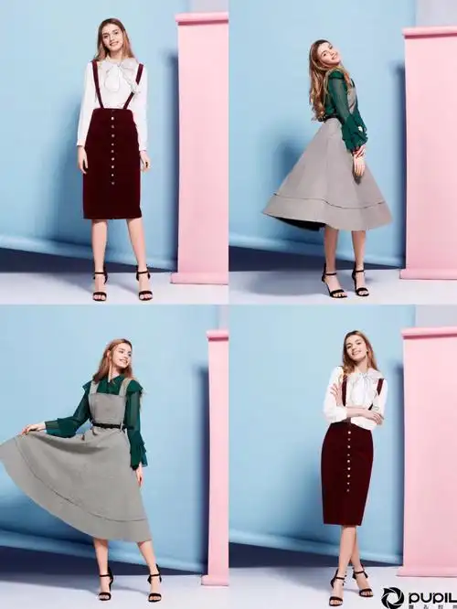 女装摄影甜美淑女装lookbook