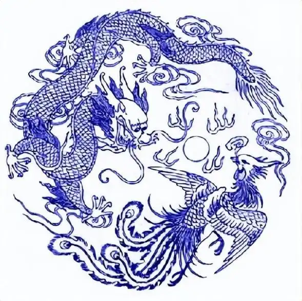 「纹样」中国青花瓷传统图案全集及寓意