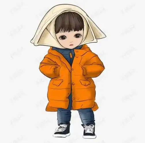 羽绒服图片卡通简笔画(羽绒服图片卡通)-第1张图片-潮百科