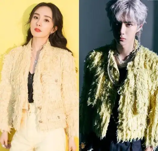 王一博穿女装还撞衫杨幂!脖子上挂满珍珠项链,不娘还意外被帅到