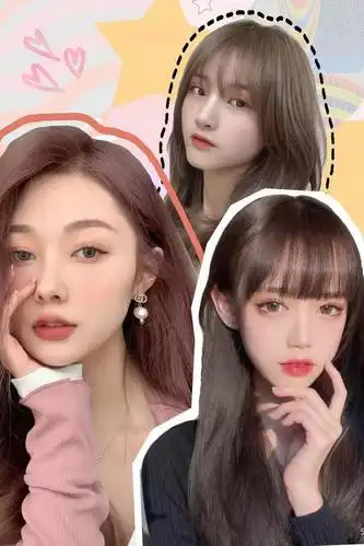 不同的发色给人的感觉不一样,厌倦了呆板黑发的女