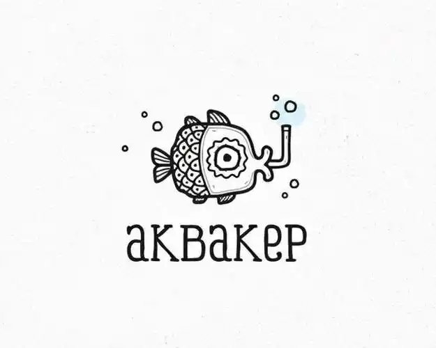 logo一组复古风格元素的标志设计合集