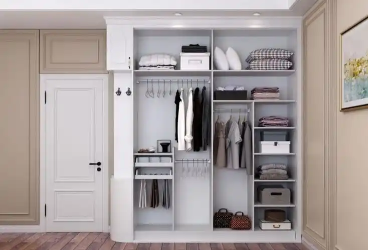 澳都衣柜布局设计案例 充分利用每一处空间