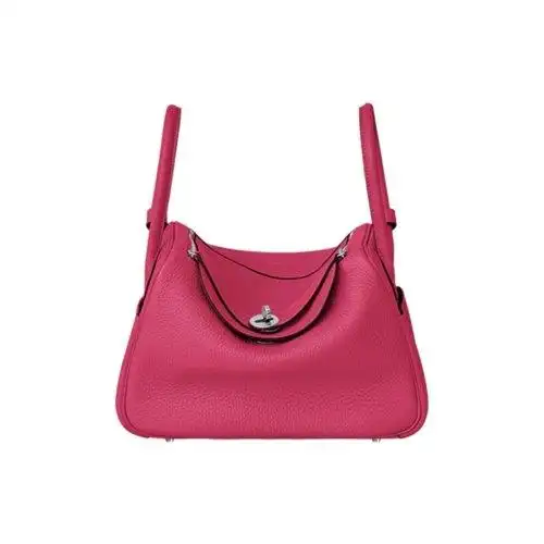 【现货】hermes/爱马仕 爱马仕lindy26 材质:皮质 /牛皮 银扣z刻单肩