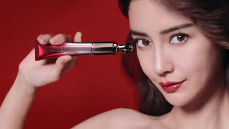 angelababy×丸美代言视频