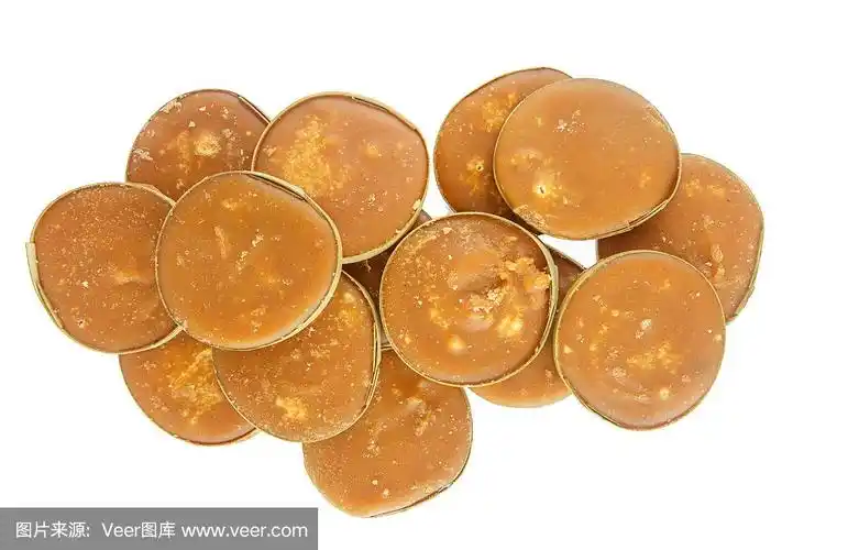 棕榈糖(borassus flabellifer linn.)上白