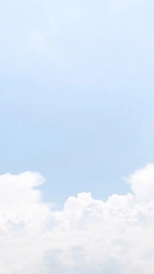 小清新蓝色大海手机壁纸图片