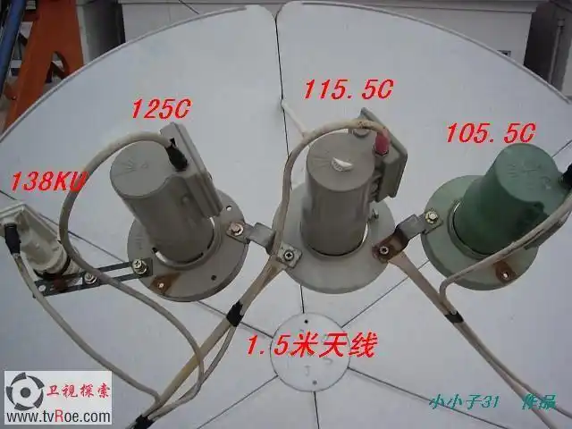 中星6b亚洲3s鑫诺3号一锅三星怎么安装 最好给份图解 谢谢了