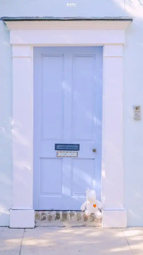 求莫兰迪蓝色调的壁纸