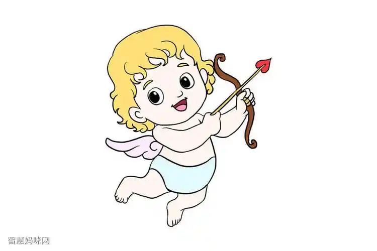 卡通丘比特怎么画