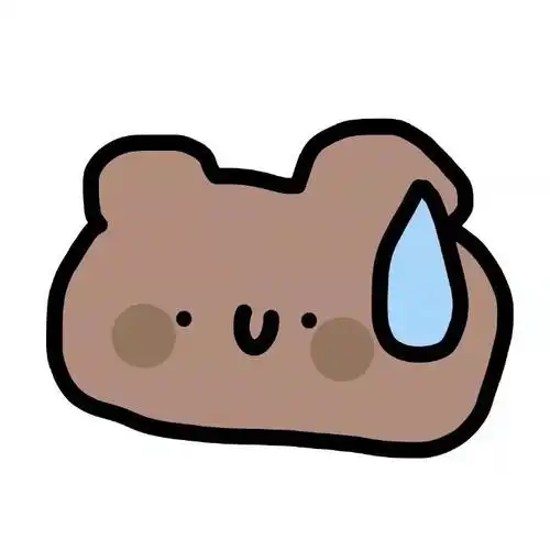 可爱卡通头像|小动物流汗表情包