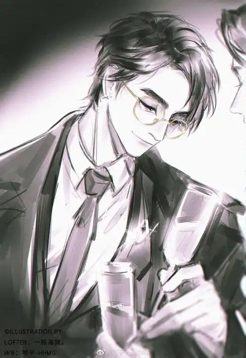 啊论金丝眼镜的创作欲