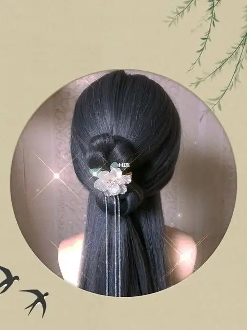 喜欢古风的小姐姐,这款日常也可出门的轻古风发型教程来了温婉动人,不