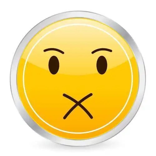 闭嘴手势简笔画