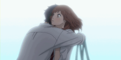 你的拥抱,温暖我的世界……gif