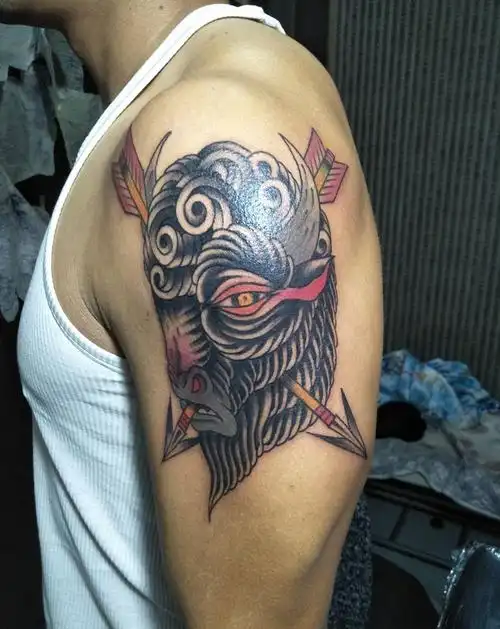 school纹身图案(2)_云南省保山市纹身店-恶男纹身,云南省保山市纹身师