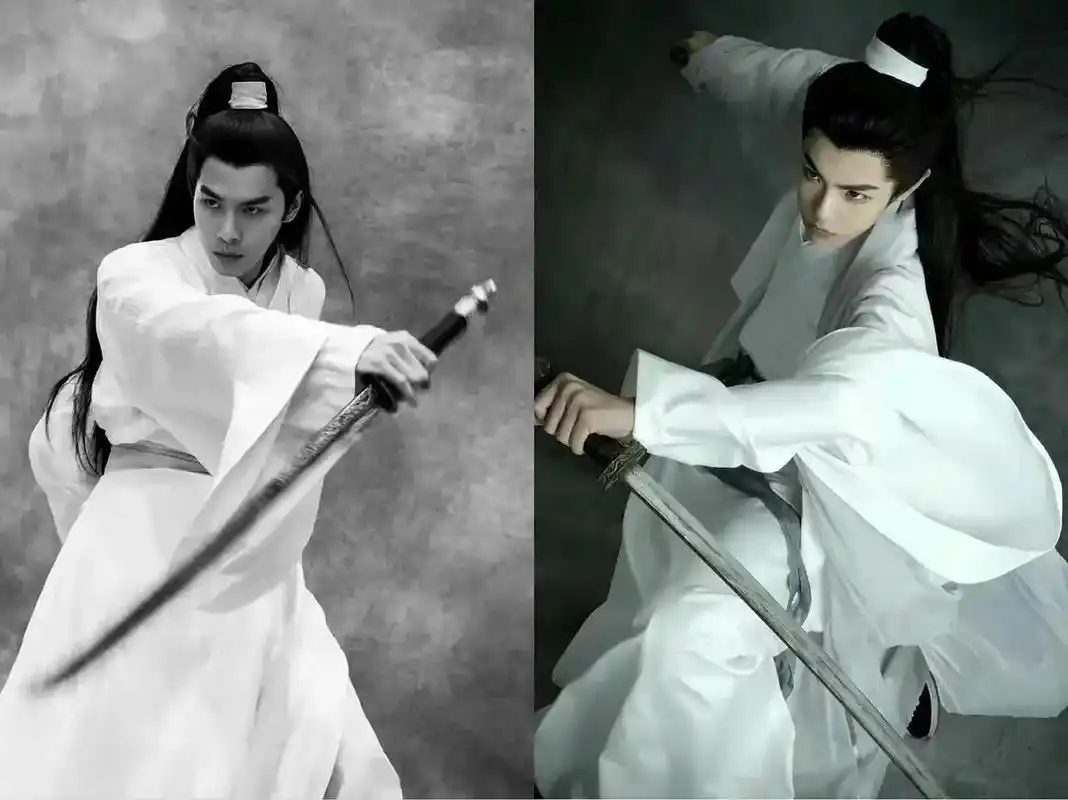 垫底辣妹古装照.