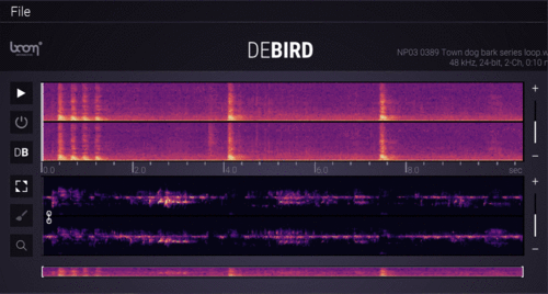 专门消除鸟叫频谱的软件 debird 发布 - midifan:我们关注电脑音乐