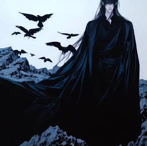 动漫头像|暗黑高冷氛围感古风男头