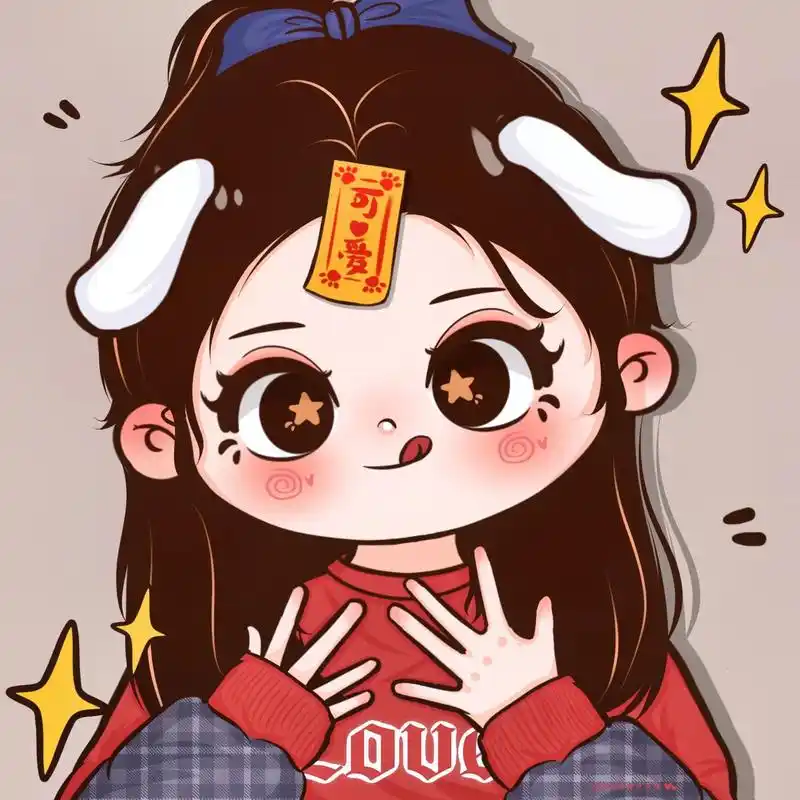 可爱卡通头像 #手绘头像约稿 今日份 - 抖音