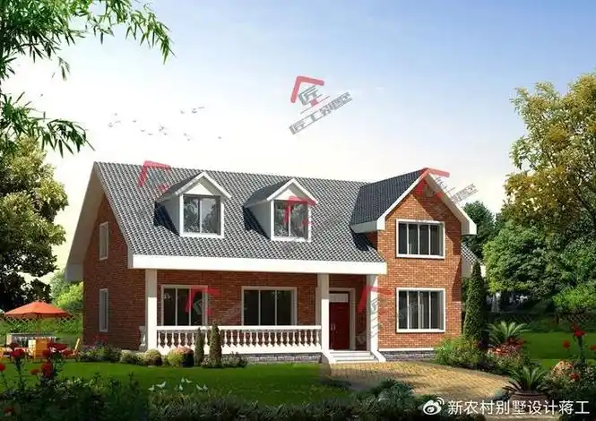 6套平房乡村小别墅,第2款更接地气,第6款简直是养老天堂!