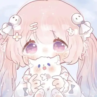 卡通头像女可爱q版(60张)