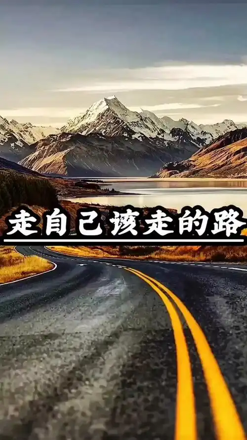 走自己该走的路