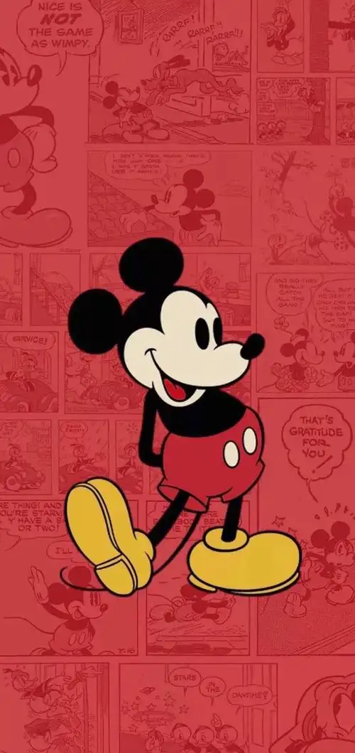 米奇和米妮的精彩生活壁纸:当米老鼠穿上了中国风,玩起了大品牌