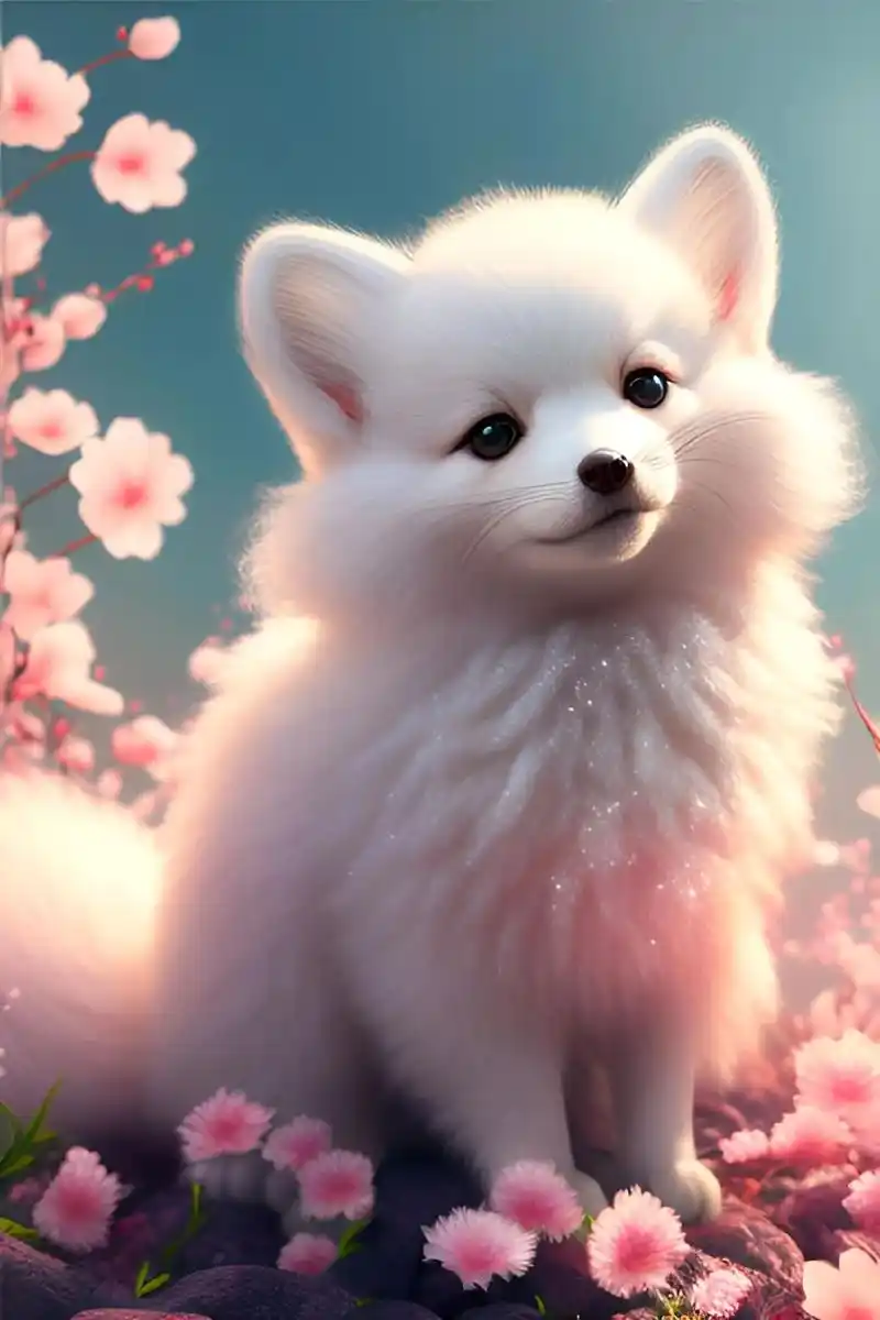 可爱又美丽的小狐狸