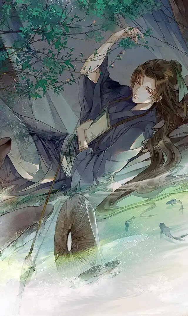 100张古风美男图片妖孽高清,精选唯美古风美男插画壁纸