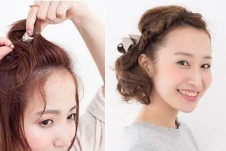 中学生短发怎么扎既简单 又显得清新美丽