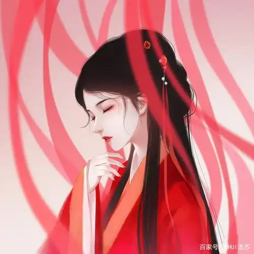 古风嫁衣新娘头像