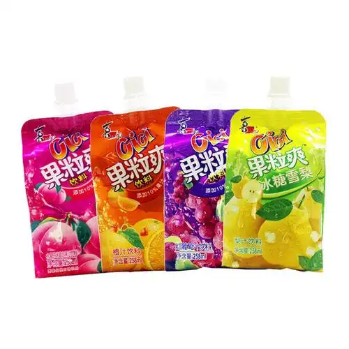 【休闲】喜之郎果粒爽 258ml/袋