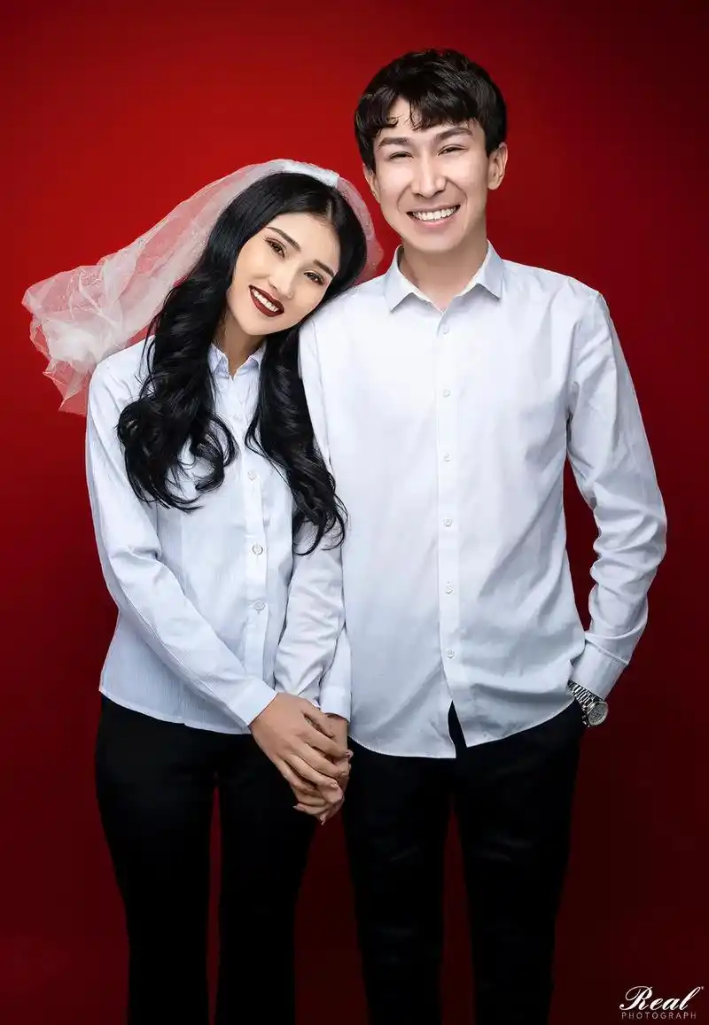 祝你们幸福兄弟!#结婚证件照 #证件照 #有幸相遇 #摄影工 - 抖音