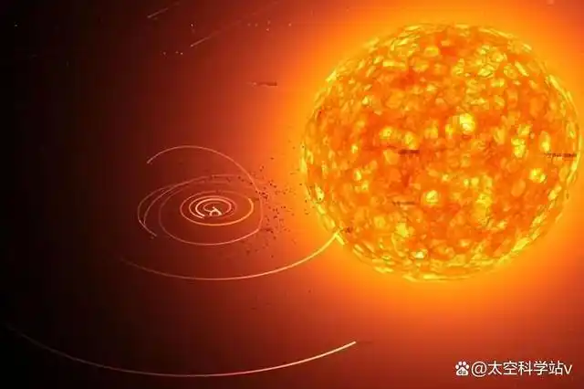 太阳是我们太阳系中最大的天体,其直径达到了139万千米左右,比最大的